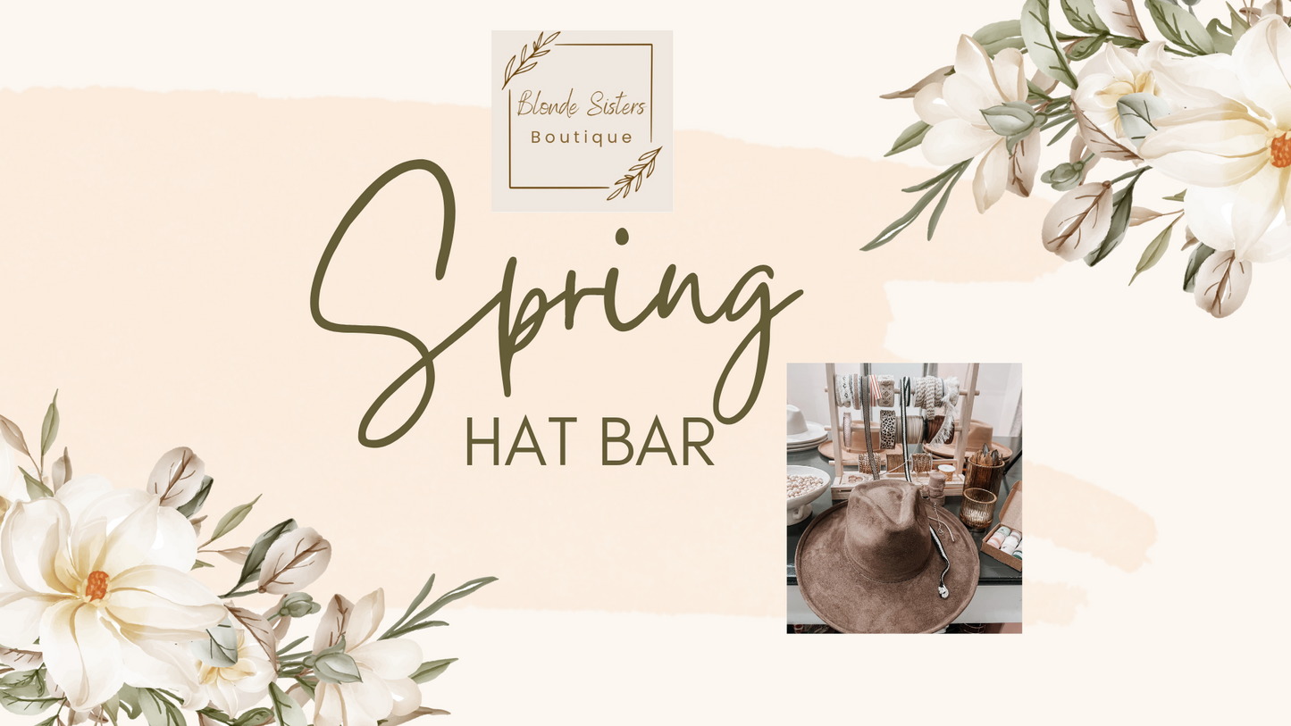 Spring Hat Bar